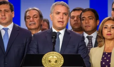 El Presidente de la República, Iván Duque.