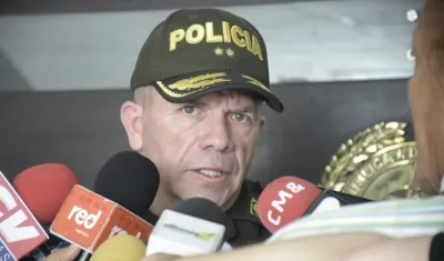 Brigadier general Ricardo Alarcón, comandante de la Mebar