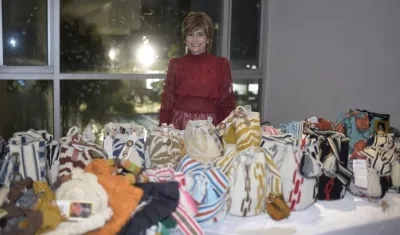 Claudia Buitrago, diseñadora de la colección.