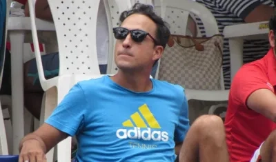 Pablo González, ex capitán de la Selección Colombia de tenis. 