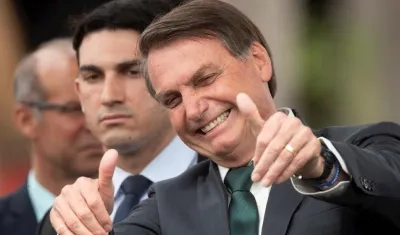 El presidente brasileño, Jair Bolsonaro.