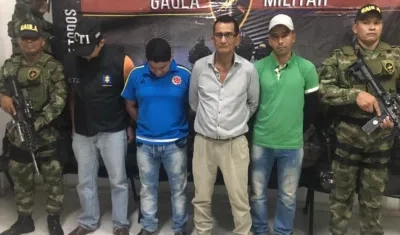 Capturados por caso de extorsión a ganadero.