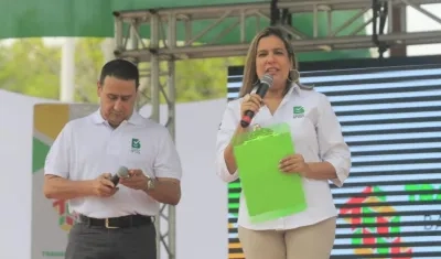 La secretaria de Comunicaciones de la Alcaldía, Diana Acosta.