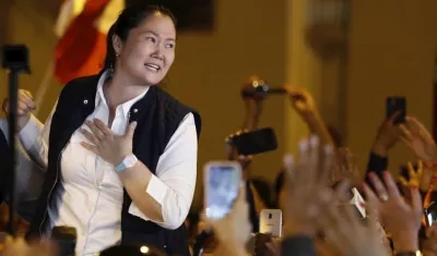 Keiko Fujimori, la líder de la oposición en Perú.