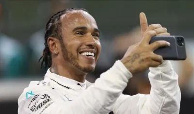 Lewis Hamilton, piloto británico. 