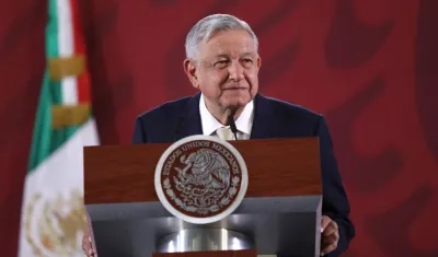 Andrés Manuel López Obrador, presidente de México.