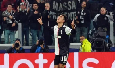 Paulo Dybala, jugador argentino. 