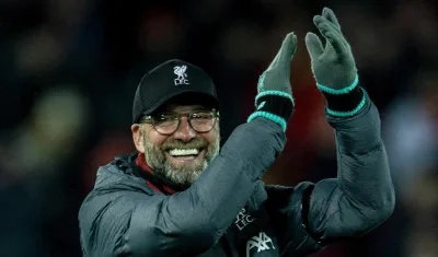 Juergen Klopp, técnico alemán. 