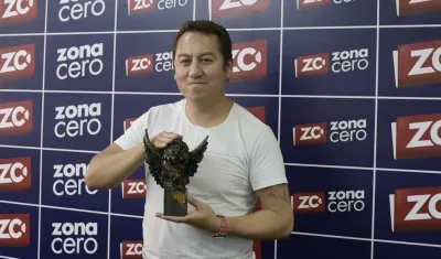 Óscar Rodríguez, artista plástico.