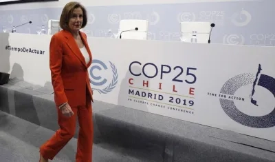 La presidenta del Congreso de EE.UU., Nancy Pelosi.