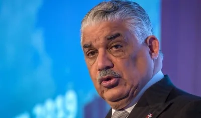 En la imagen, el canciller dominicano, Miguel Vargas Maldonado. 