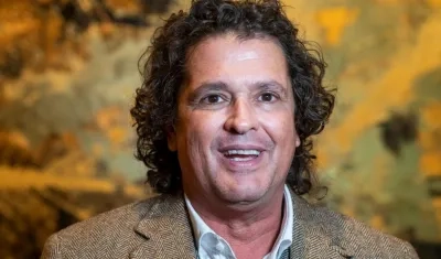 El cantante Carlos Vives.