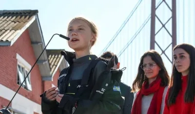La activista sueca Greta Thunberg.