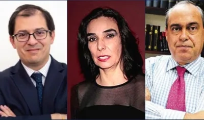 Francisco Barbosa, Clara María González y Camilo Alzate, la terna para Fiscal.