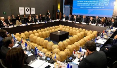 Trigésima Reunión de Consultas de Ministros de Relaciones Exteriores.
