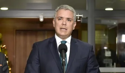 El Presidente de la República, Iván Duque.