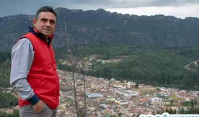 José Humberto Rodríguez, alcalde electo de Sutatausa.