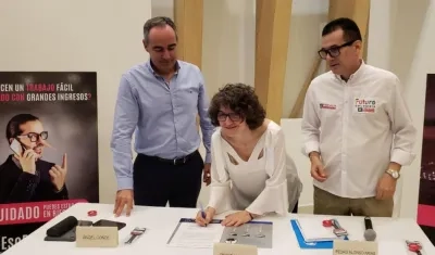 La alianza se da al interior de la campaña #EsoEsCuento de la Fiscalía General de la Nación.