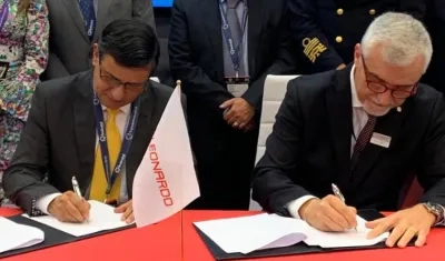  Las empresas firmaron un memorando de entendimiento para promover proyectos de colaboración como la venta de soluciones en el campo de los sistemas de defensa aérea.