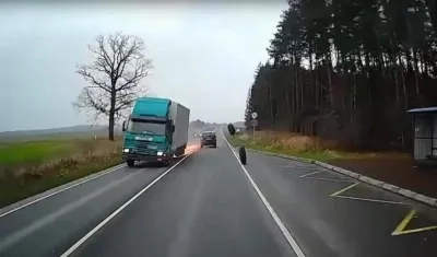 Momento del incidente.