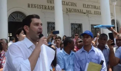 El excandidato a la Gobernación del Magdalena, Luis Miguel ‘Mello’ Cotes.