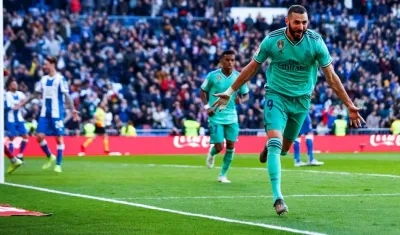 El delantero francés Karim Benzema.