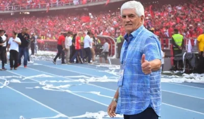 Julio Comesaña, técnico de Junior.