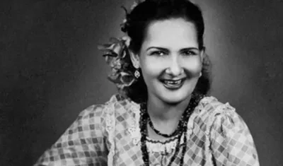 Esthercita Forero, cantante barranquillera.