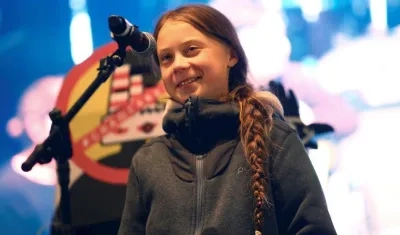 La activista sueca Greta Thunberg.