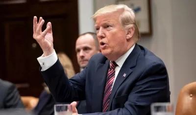 Donald Trump, presidente de los Estados Unidos.