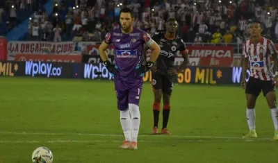 Sebastián Viera, capitán de Junior. 