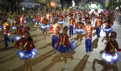 Espectáculo nocturno esta noche en Barranquilla.