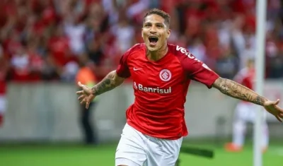 Paolo Guerrero, delantero peruano. 
