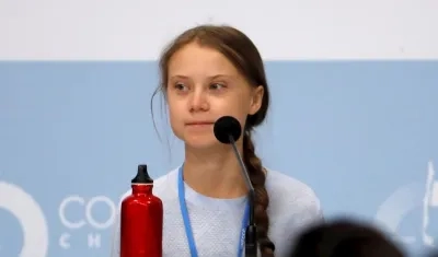 La activista sueca Greta Thunberg.