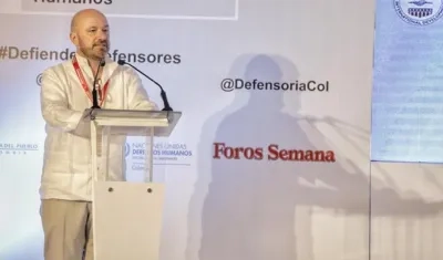 Alberto Brunori, representante de la ONU.