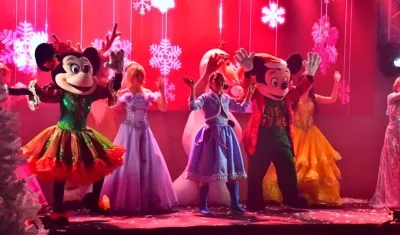 Personajes del espectáculo.