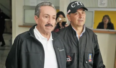 Hugo Aguilar, exgobernador de Santander.