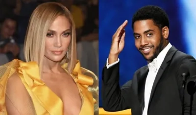 Jennifer Lopez y Jharrel Jerome.