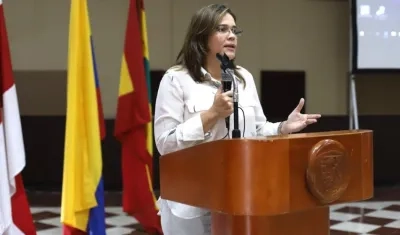 María Teresa Fernández, Secretaria de Cultura del Atlántico.