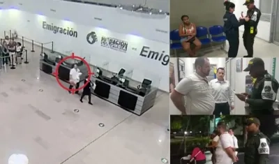El ciudadano italiano intentó sacar al bebé de 18 día de nacido desde Cartagena.