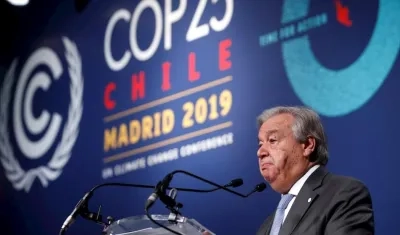Antonio Guterres, secretario general de la ONU.
