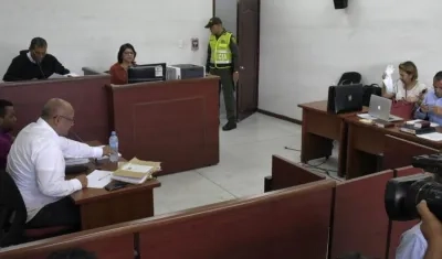 Alias 'La Silla' no asistió a la audiencia este jueves.