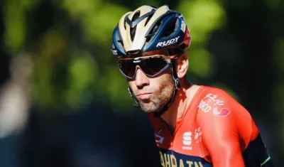 Vincenzo Nibali, ciclista italiano. 