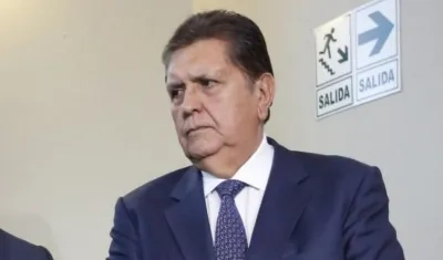 El fallecido expresidente peruano Alan García.