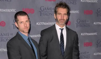 David Benioff y D.B. Weiss, guionistas y directores estadounidenses.