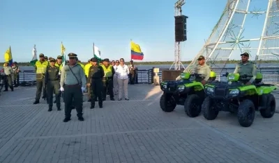 Policía del Distrito del Turismo arranca con 73 policías.