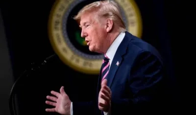 Donald Trump, presidente de Estados Unidos.