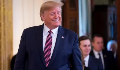 Donald Trump, presidente de los Estados Unidos.