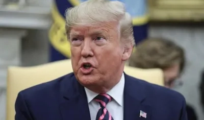 Donald Trump, presidente de los Estados Unidos.