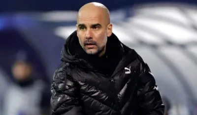 Pep Guardiola, técnico del Manchester City.